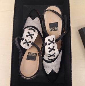 Italian Leather High Heel Shoes